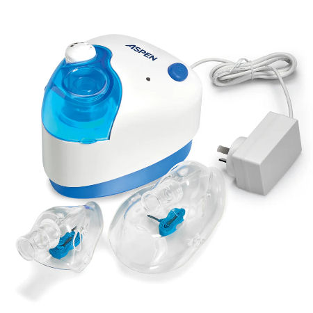 NEBULIZADOR ULTRASÃ“NICO COMPACTO - FUENTE EXTERNA - PLUS NU320FE